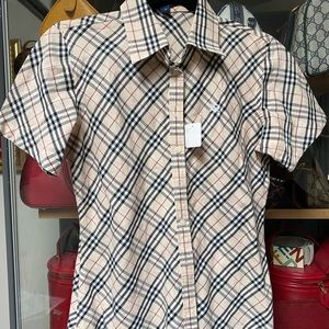 VTG Burberry shirt